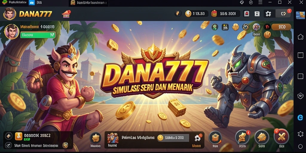 Tampilan gameplay DANA777 yang realistis dan interaktif.