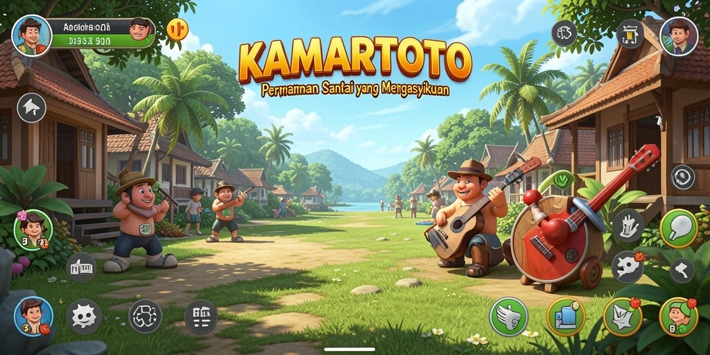 Screenshot gameplay KAMARTOTO menampilkan aksi seru dalam permainan Casual.