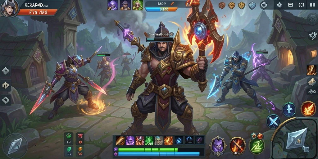 Tampilan gameplay seru di KEKAR4D yang penuh strategi.