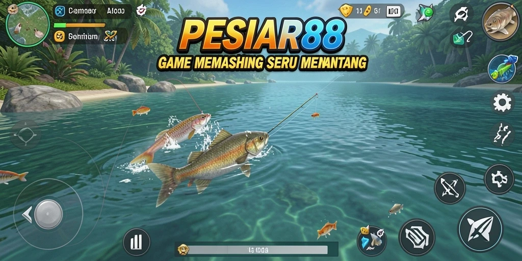 Tangkapan ikan yang mengesankan dalam permainan PESIAR88.