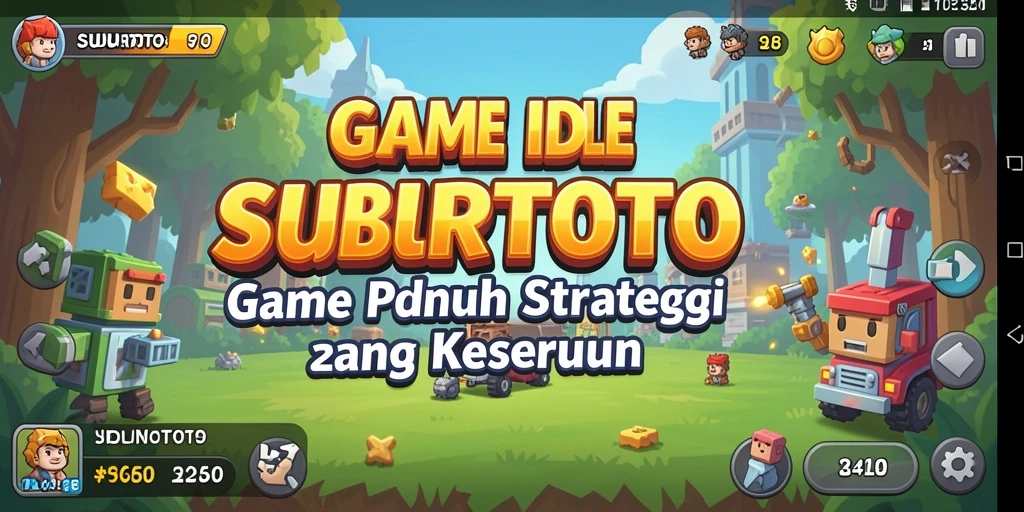 Screenshot gameplay SUBURTOTO yang menunjukkan momen seru dalam strategi Idle.
