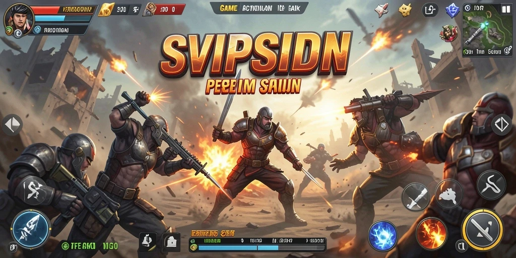 Menampilkan gameplay action seru dengan grafis menawan.