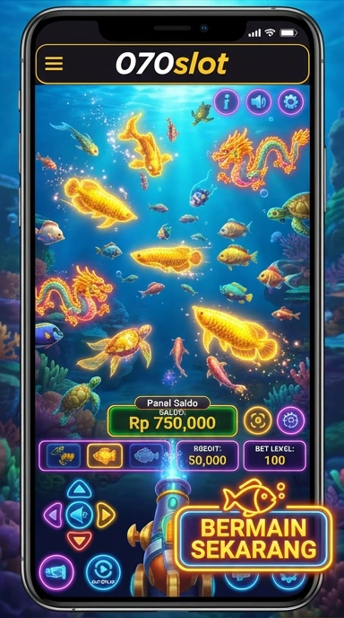 Tampilan antarmuka 070slot yang bersih dan sederhana.